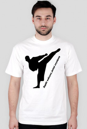 T-shirt męski Dopóki walczysz...