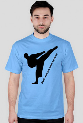 T-shirt męski Dopóki walczysz...