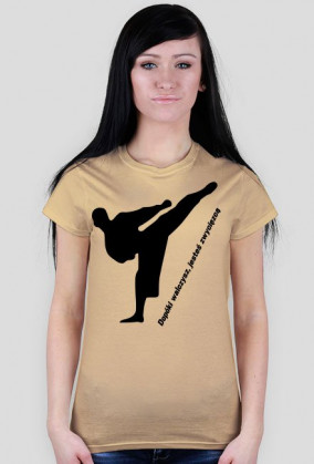 T-shirt damski Dopóki walczysz...