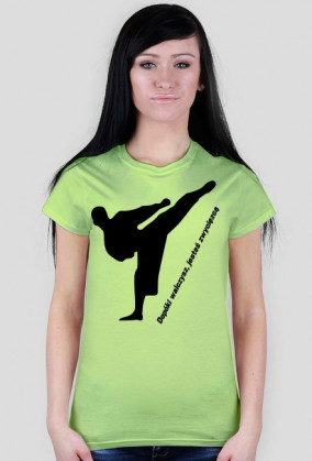 T-shirt damski Dopóki walczysz...