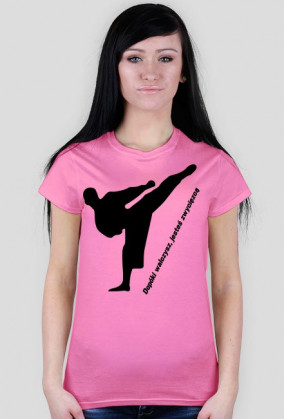 T-shirt damski Dopóki walczysz...