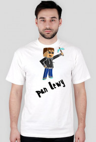 Minecraft t-shirt Pan Lewy