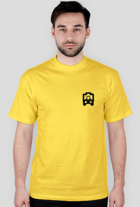 Małe logo na lewej piersi