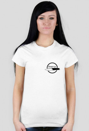 Koszulka damska Knives.pl (czarny nadruk)