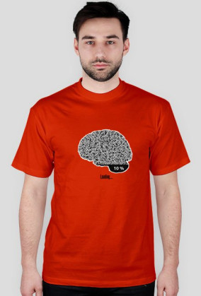 Koszulka męska  Brain Loading