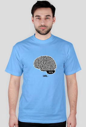 Koszulka męska  Brain Loading