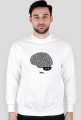 Bluza męska Brain Loading biała