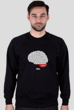 Bluza męska Brain Loading czarna
