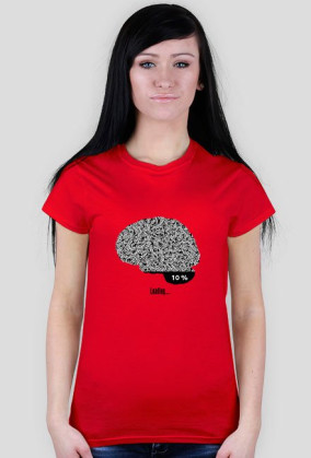 Koszulka damska Brain Loading