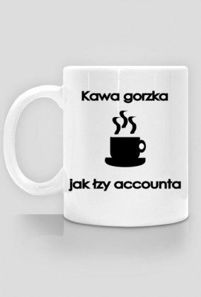 Kawa gorzka jak łzy accounta