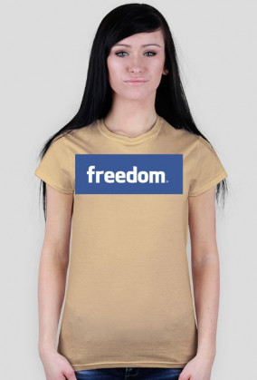 T-shirt damski freedom