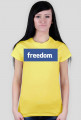 T-shirt damski freedom