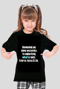 koszulka uśiechnij sie