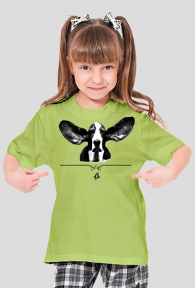 BasiaTheDog - T-Shirt dziecięcy "Dog Ears"