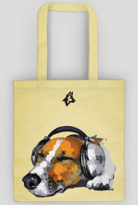 BasiaTheDog - Eko torba "Music Dog"