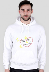 Żyj po swojemu-bluza męska