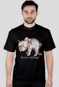 BasiaTheDog - T-Shirt "french sh..dog!"