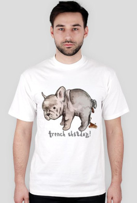 BasiaTheDog - T-Shirt "french sh..dog!"