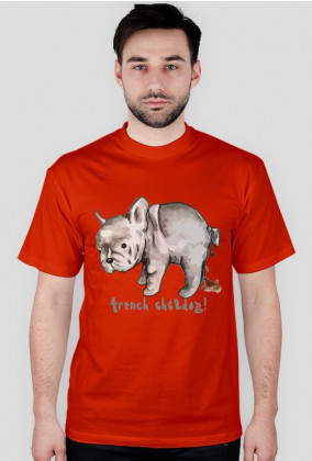 BasiaTheDog - T-Shirt "french sh..dog!"