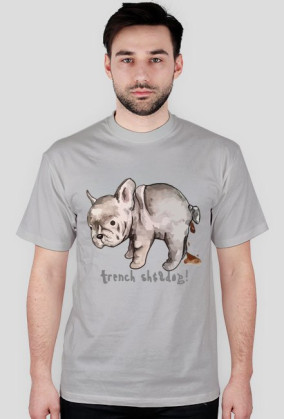 BasiaTheDog - T-Shirt "french sh..dog!"
