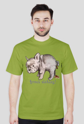 BasiaTheDog - T-Shirt "french sh..dog!"