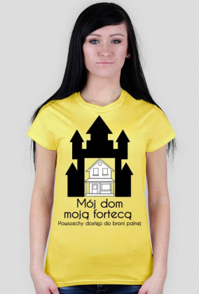 T-shirt damski dom-forteca