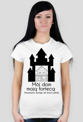 T-shirt damski dom-forteca