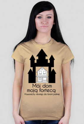 T-shirt damski dom-forteca