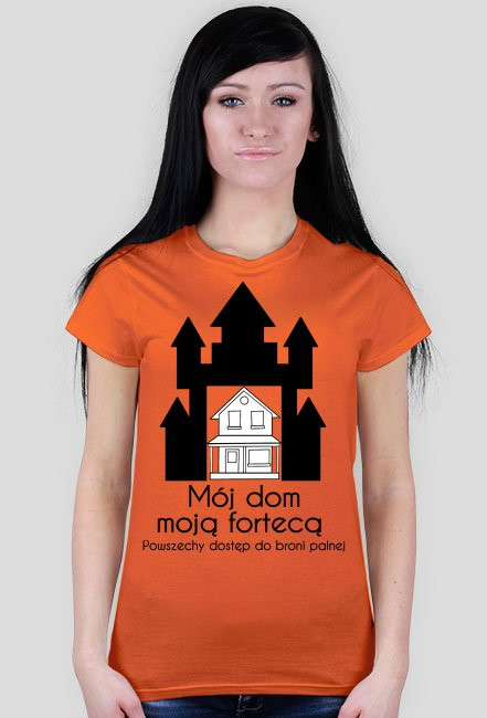 T-shirt damski dom-forteca