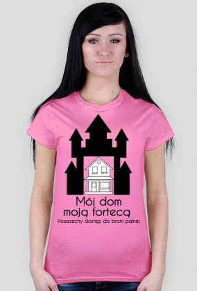 T-shirt damski dom-forteca