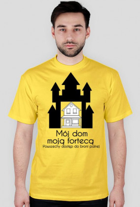 T-shirt męski dom-forteca