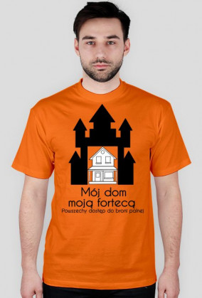 T-shirt męski dom-forteca