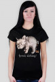 BasiaTheDog - T-Shirt damski "french sh..dog!"