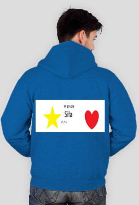 W grupie siła-bluza męska
