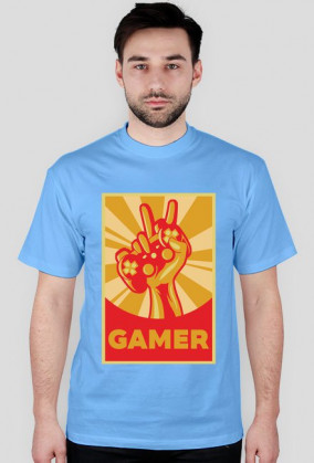 T-shirt Męski. Gamer.