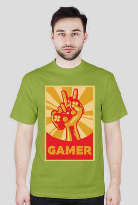 T-shirt Męski. Gamer.