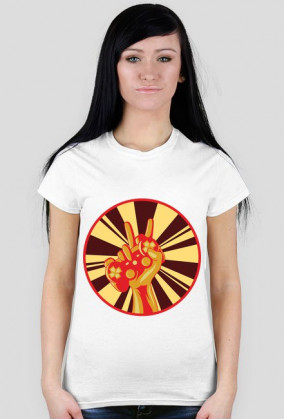 T-shirt Damski. Peace&Game.