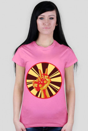 T-shirt Damski. Peace&Game.