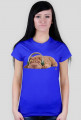BasiaTheDog - t-shirt damski #listentomusic