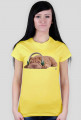 BasiaTheDog - t-shirt damski #listentomusic