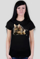 BasiaTheDog - T-Shirt damski #puppy