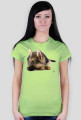 BasiaTheDog - T-Shirt damski #puppy