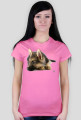 BasiaTheDog - T-Shirt damski #puppy