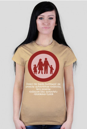 T-shirt damski autorytet