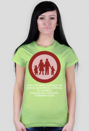 T-shirt damski autorytet