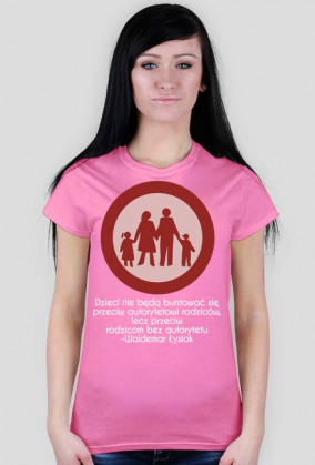 T-shirt damski autorytet