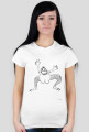cóż za nóżki - t-shirt damski