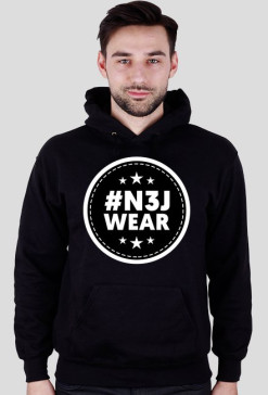 #N3JWEAR #BLACK #HOODY #4MAN