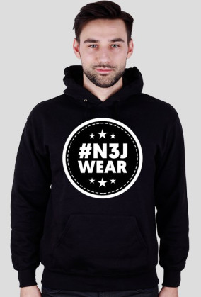 #N3JWEAR #BLACK #HOODY #4MAN
