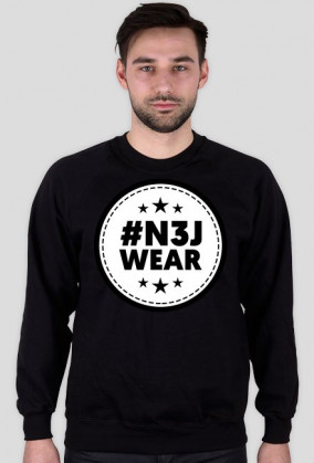 #N3JWEAR #BLACK'N'WHITE #SWEATSHIRT #4MAN